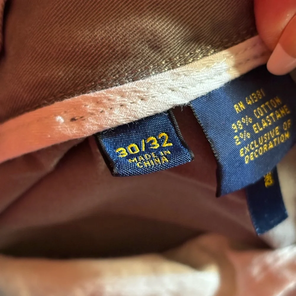 Polo Ralph Lauren Slim Khaki Pants